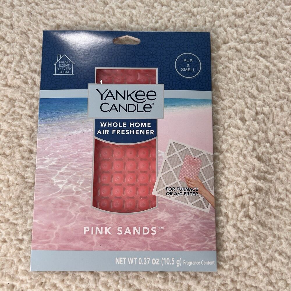 Yankee Candle Whole Home Air Freshener Pink Sands 10.5g Fragrance For AC Filter